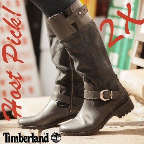 Timberland Shoes - HP🎉TIMBERLAND Bethel Buckle Knee Tall Riding Boot